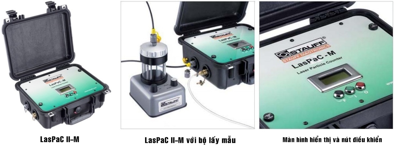 May do do ban cua dau Type LasPaC II-M