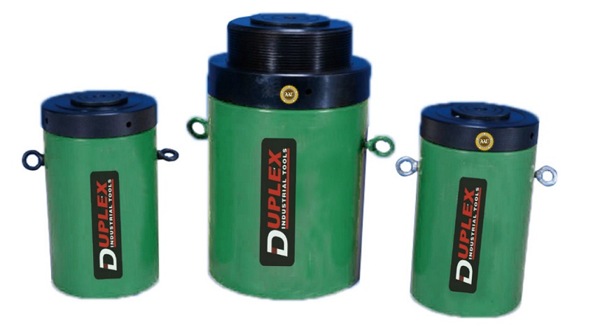 single acting lock nut cylinders, cll-2006, hydraulic cylinder, hydraulic jack, duplex/shanghai, kich thuy luc 1 chieu, bom tay thuy luc, bom dien thuy luc, 